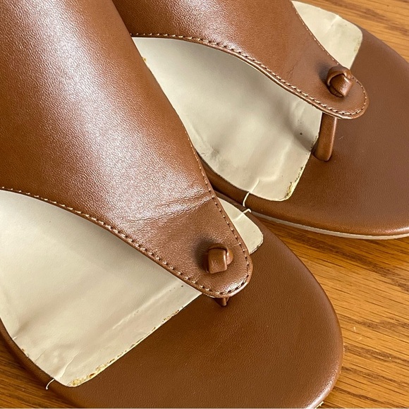 Marc New York Hazel Round Block Heel Sandal Brown Size 9.5 - Picture 12 of 16